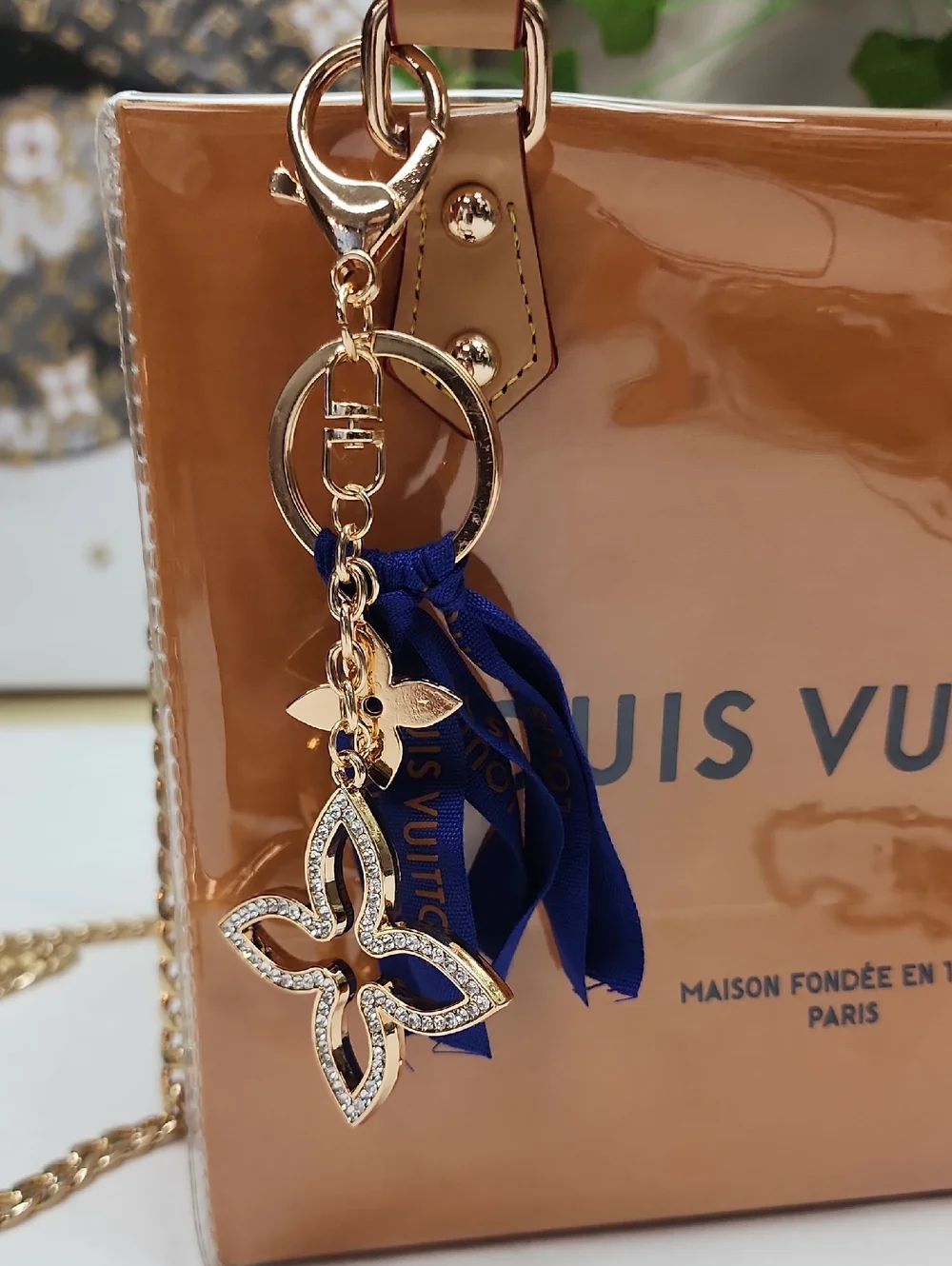 Authentic Louis Vuitton Retail Shopping Bag in A PVC Tote - Picture 12 of 12